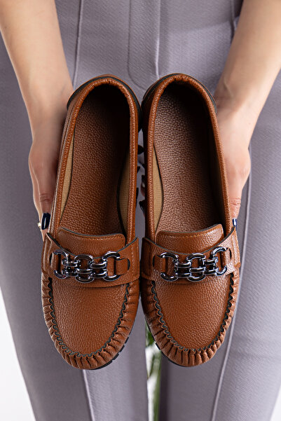 Slipcat Дамски балерини Леки удобни подметки, ортопедични кожени обувки за майка