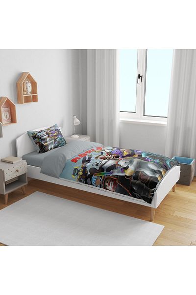 Erays Home Σετ παιδικό παπλωματοθήκη Roblox 3D Printed Single χωρίς σεντόνια