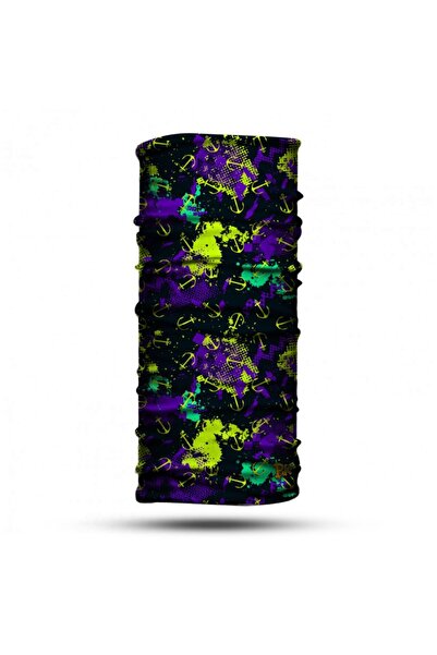 Bu Da Kaçar Mı طوق للرقبة على شكل قناع للدراجة النارية - للجنسين، قابل للتنفس...