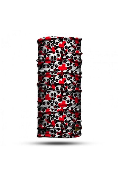 Bu Da Kaçar Mı طوق للرقبة على شكل قناع دراجة نارية - للجنسين، قابل للتنفس، مق...