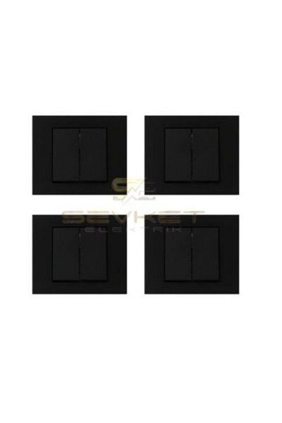 OVİVO Grano Black Commitator 4 Pack (Including frame)