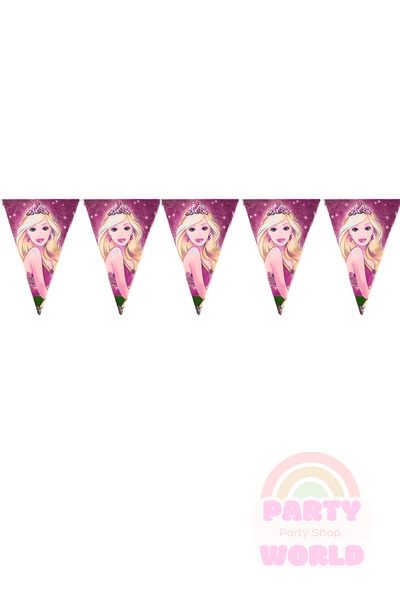 Barbie 🎀 8 Kişilik Barbi Doğum Günü Parti Seti 🎀