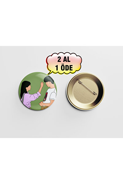 Akumastik Twinkling Watermelon K-drama Yi chan x yoon cheong ah 1 adet 44mm r...