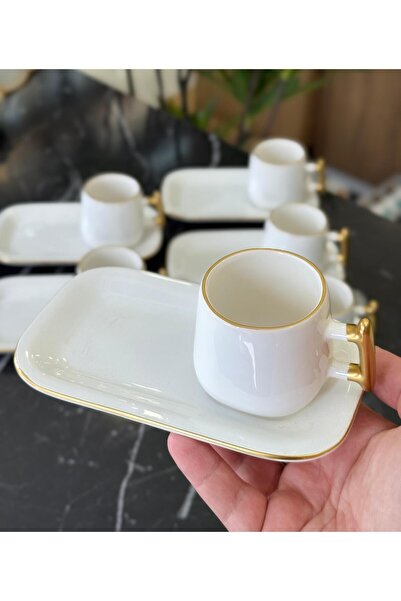 CARMEN SOFT paris Elica Series Coffee Cup Set with Presentation Plate