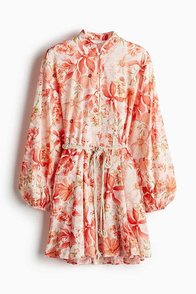 H&M Macramé-belt dress