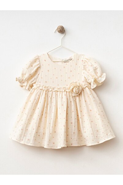 Cherrys Bebek Puantiyeli Elbise