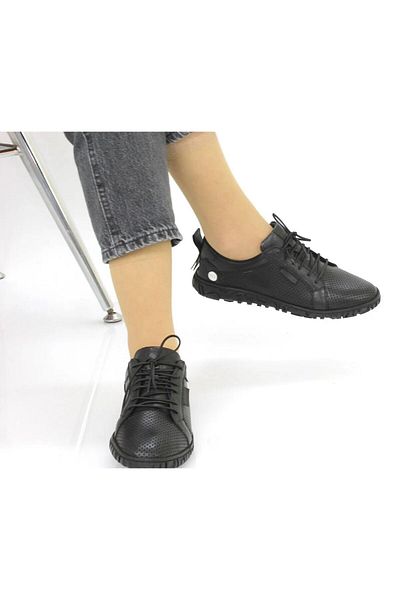 Mammamia 145 Pantofi de zi cu zi din piele naturală pentru femei D25YA-145-B