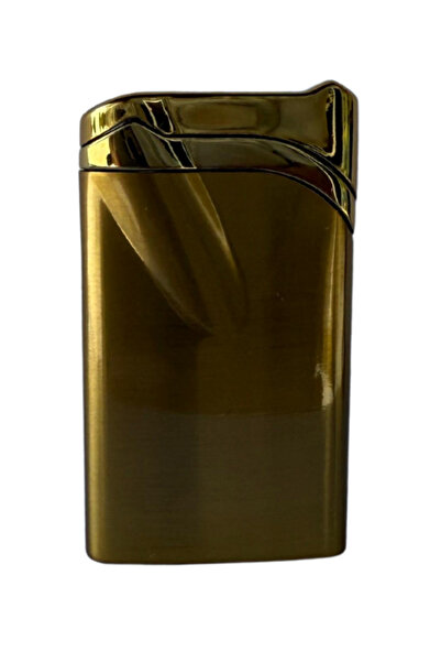 PremiumQuality Tek Torch Pürmüz Gold Metal Puro Çakmağı