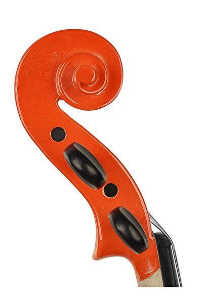 LEONARDO LV1534RD Natural violin set 3/4, case, sacaz bow, red