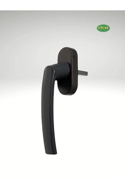 ÇİTAŞ 1. Quality Metal Black Color Pipen Pvc Window Handle (Metal Material)