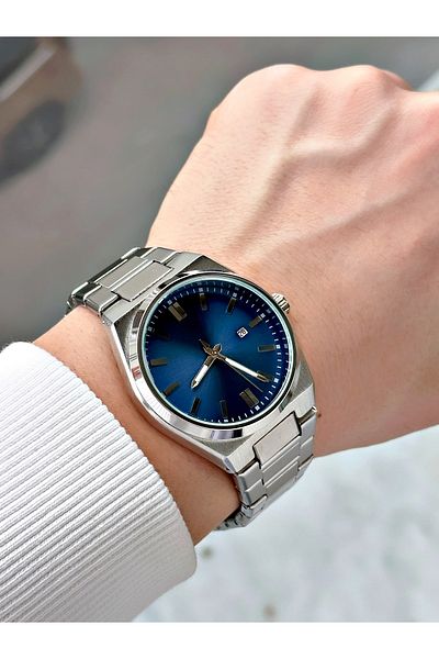 saatistasyonu Steel Cord Men's Wrist Watch Father's Day Gift