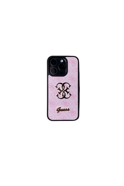 Guess Phone Case Compatible with iPhone 14 Pro Max, Guess, Pink