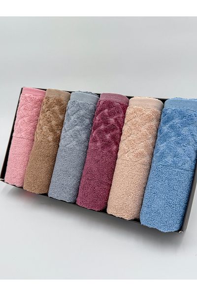 AYHANHOME Boxed 6-Piece Colorful Dowry Set 30X50 Kitchen Towel Set