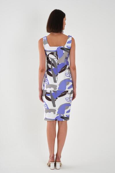 ALEXANDERGARDI Plus Size Thick Strap Pencil Dress