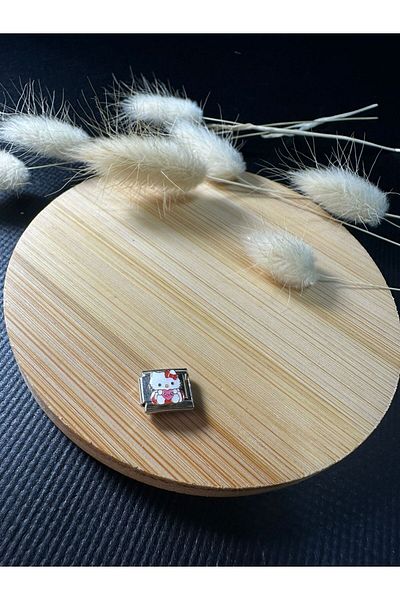 Mutenaura Stainless Steel Nomination Charm