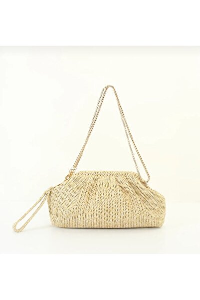 olivia gate Wicker Summer Girl Shoulder Handbag