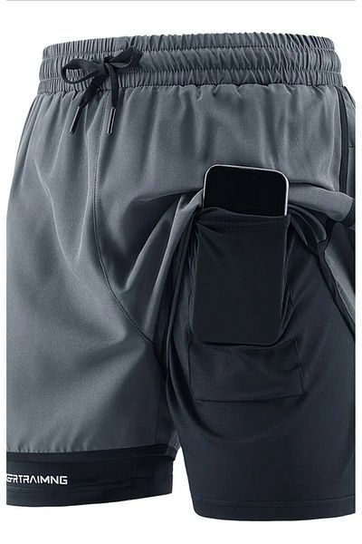 ARONA Men's Athletic Sports Shorts Quick Dry Sea Shorts