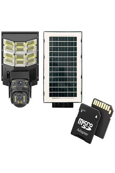 TodayShop Smart Solara V380 Camera with Intelligent PTZ, 4MP, Powerful LED Light, 4G Connectivity and Two-Way