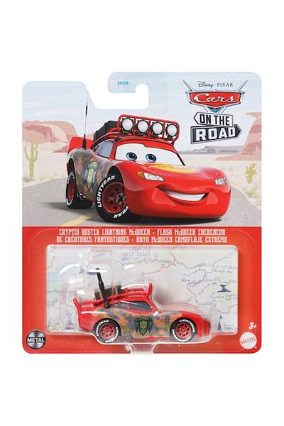 DİSNEY CARS Masinuta Disney Cars 3 - Cryptid Buster Lightning Mcqueen, scara 1:55