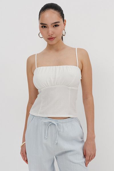 Addax Adjustable Strap Blouse A17316
