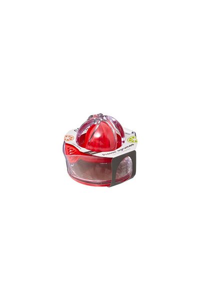 Secret de Gourmet SG Red citrus juicer, acrylic bowl, 13x11.50x9.10 cm