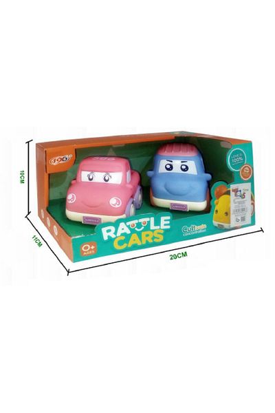 rexa Toddler Car Toy Set – Soft & Safe Push Cars