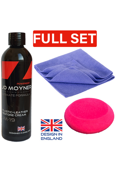 Jo Moyner Deri Temizleyici ve Besleyici Krem + Mikrofiber Bez+ Uygulama Süngeri