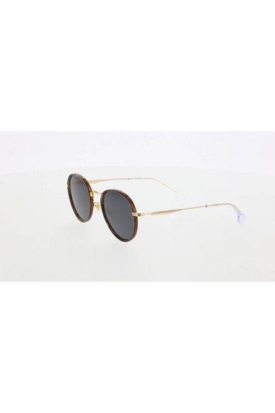 Mustang Mu2108 C3 52 21 145 Polarized Frame Color Gold Leopard Double Color Women's Sunglasses