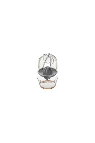 Secret de Gourmet ® Citrus Juicer, Acrylic Bowl, Gray, 13x11.50x9.10 Cm