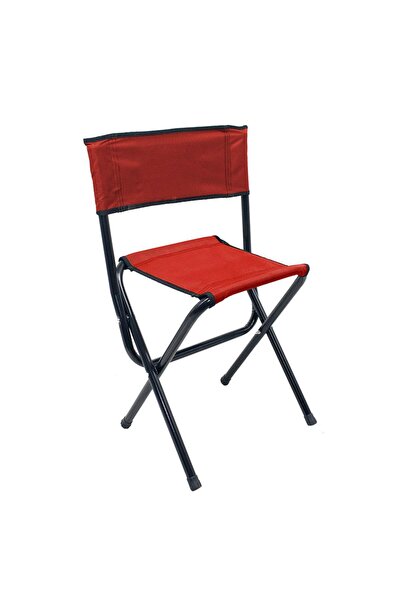 GRAY WOLF Yaslanmalı Kamp Taburesi - Kırmızı TB300