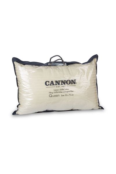 Cannon Queen Sateen Pillow Cream 50 x 75 cm