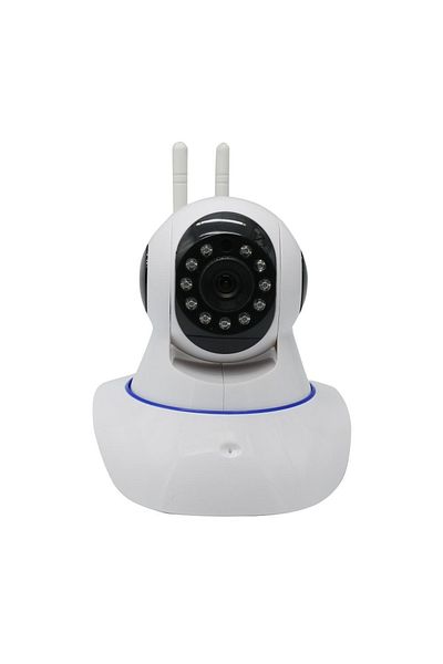 FOXMAG24 Cameră supraveghere MEILAN 3D HD, WiFi, night vision, audio 2-way, detecție mișcare, alb
