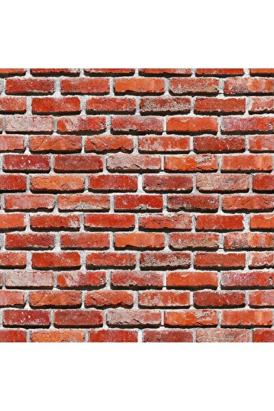 media Fototapet autocolant Zid caramida rosu, 250 x 200 cm