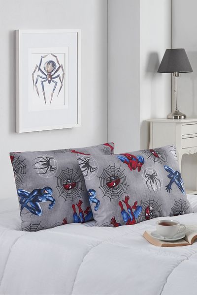 MARLA HOME 2 Pillowcases |   Speed and Hero Series |   Zippered |   Cotton |   50X70Cm