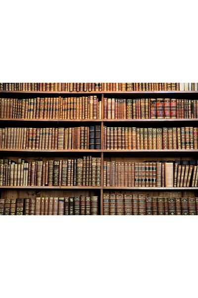 media Self-adhesive and washable wall mural House of Books, 270 x 200 cm