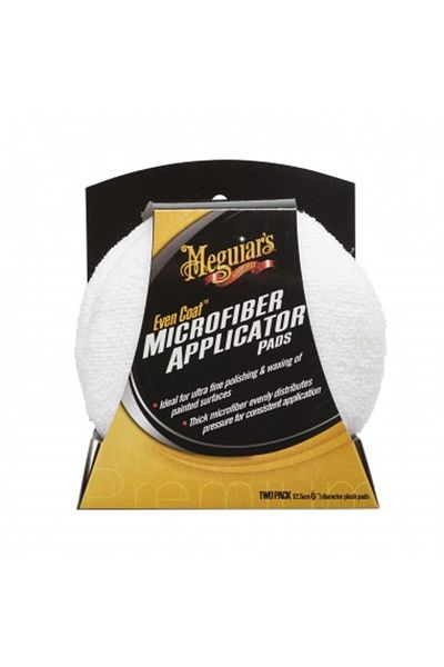 Meguiars Set of 2 microfiber applicators Meguiar's Even Coat Microfiber Applicator Pads