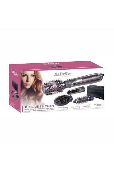 BABYLİSS Babyliss AS250E Ceramic Air Styler Brush & Style 3 in 1, 1000 Watt