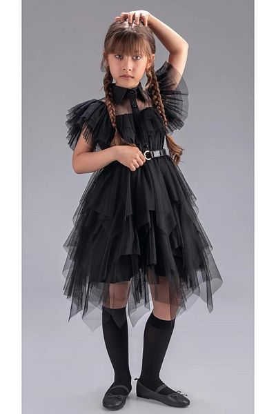 vestitino Wednesday Halloween Dress