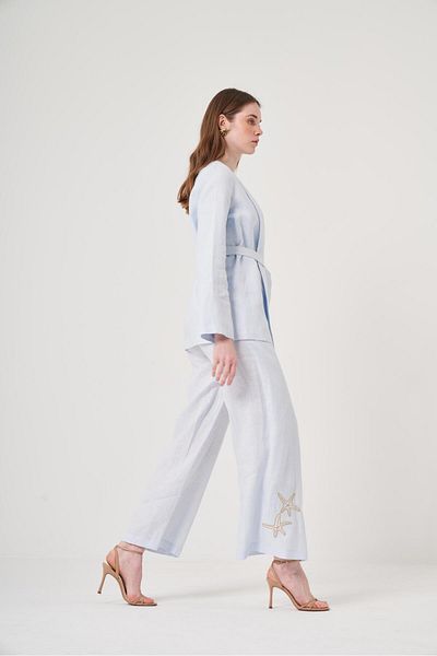 OMELYA Oe25Y939653 Omelya Linen Pants