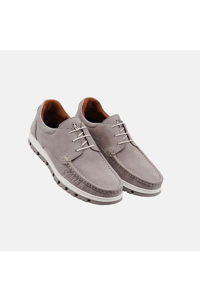MARCOMEN 19601 Gray Nubuck Leather Casual Shoes