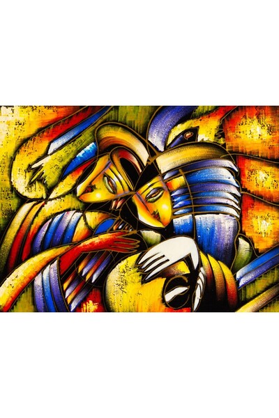 media Fototapet Chipuri abstracte, 400 x 250 cm