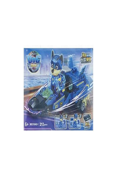 rexa Paw Patrol Construction Building Set – Creative Block Toy for Kids Featuring Favorite Characters