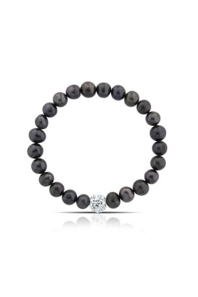Midnight Cyrstal İnci Bileklik