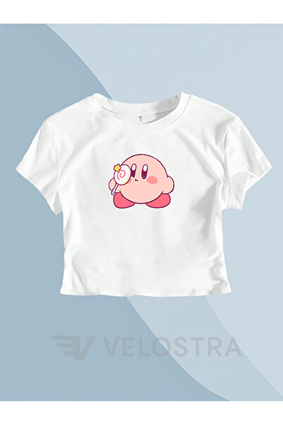 Velostra تي شيرت نسائي مطبوع عليه شخصية كرتونية حلوة