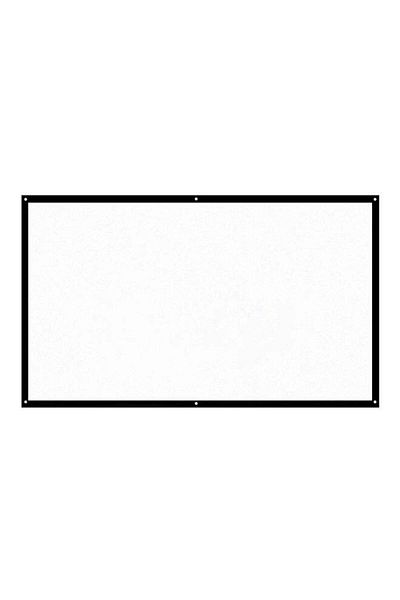 Docooler 84-Inch HD Portable Projector Screen H84 16:9 White
