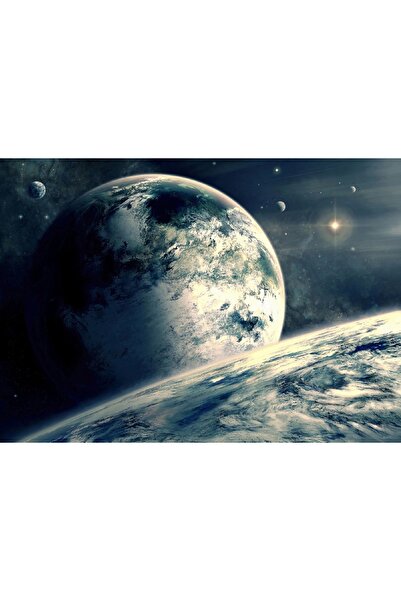 media Fototapet Univers in gri, 400 x 250 cm