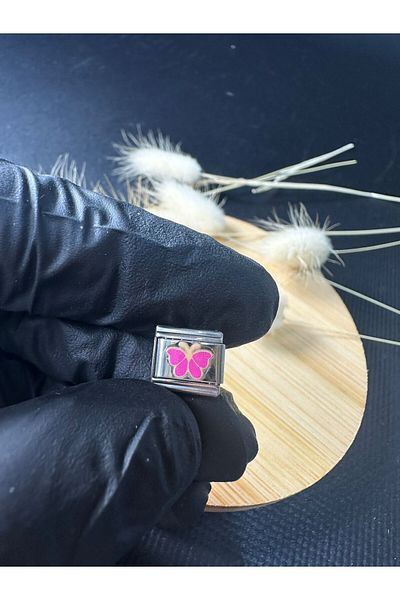 Mutenaura Stainless Steel Nomination Charm