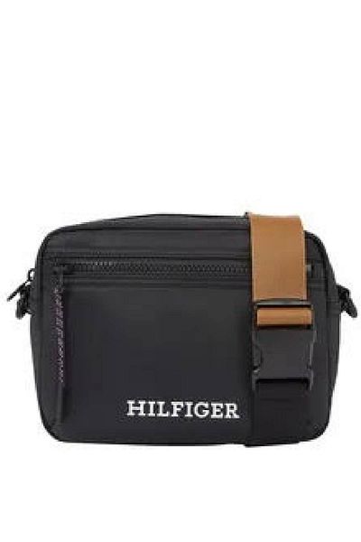 Tommy Hilfiger Men's Black Shoulder Bag Xm0Xm03082Bds
