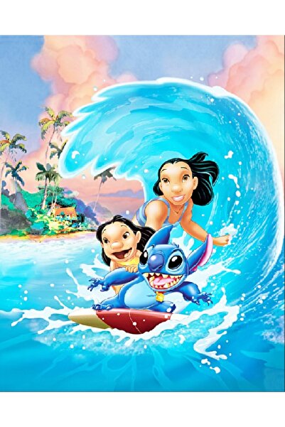 media Тапет Лило и Стич, 200 x 255 см