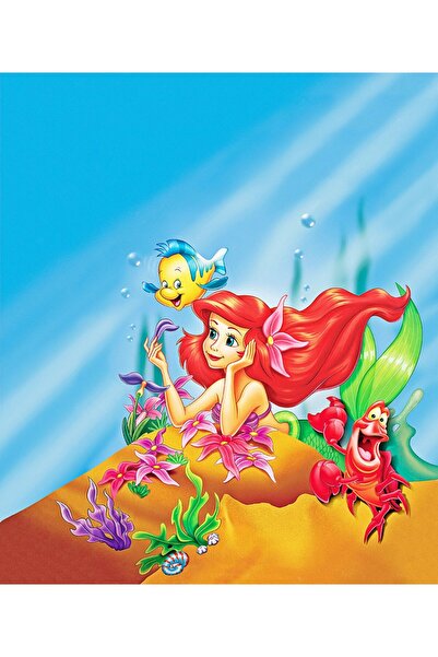 media Φωτοταπετσαρία Η Μικρή Γοργόνα - Πριγκίπισσα Άριελ, 200 x 255 εκ.